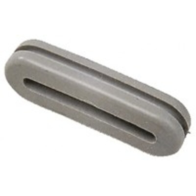 SES Sterling Grey PVC 37 x 13mm Cable Grommet