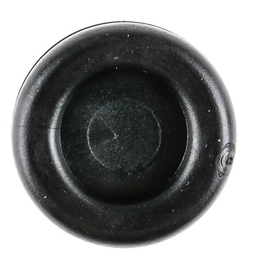 SES Sterling Black PVC 20mm Cable Grommet for Maximum of 13.5mm Cable Dia.