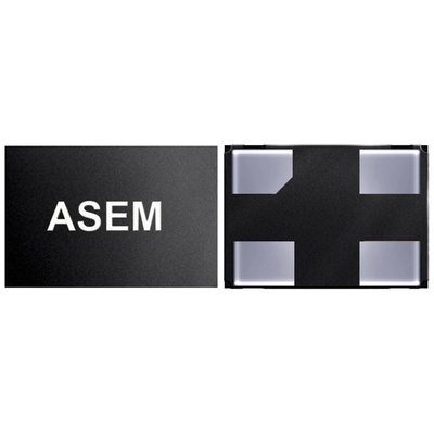 Abracon 50MHz MEMS Oscillator, 4-Pin QFN, ASEM1-50.000MHZ-LC-T