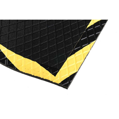 RS PRO 1.2m Black Cable Cover in Rubber