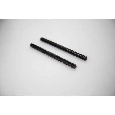 RS PRO 9m Black Cable Cover in PVC, 30mm Inside dia.