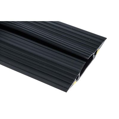RS PRO 1.8m Cable Cover in PVC, 30mm Inside dia.