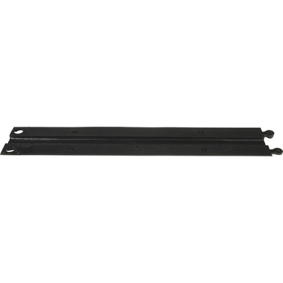 RS PRO 765mm Black Cable Cover in Polyurethane