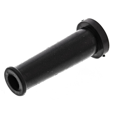 HellermannTyton Black PVC 9mm Cable Grommet for Maximum of 5.3mm Cable Dia.