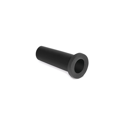 HellermannTyton Black PVC 8.8mm Cable Grommet for Maximum of 6.5mm Cable Dia.