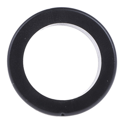 RS PRO Black PVC 22mm Cable Grommet for Maximum of 18mm Cable Dia.