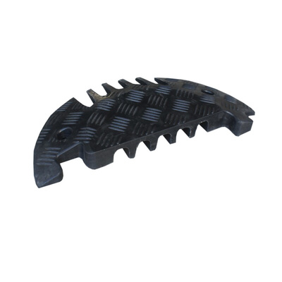 RS PRO 200mm Black Cable Cover in Rubber, 34mm Inside dia.