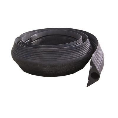 RS PRO 4m Black Cable Cover in Rubber, 40mm Inside dia.