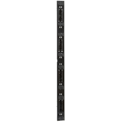 Legrand Black Metal Grommet Strip