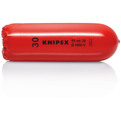 Knipex 100mm Red Cable Cover in Plastic, 30mm Inside dia.