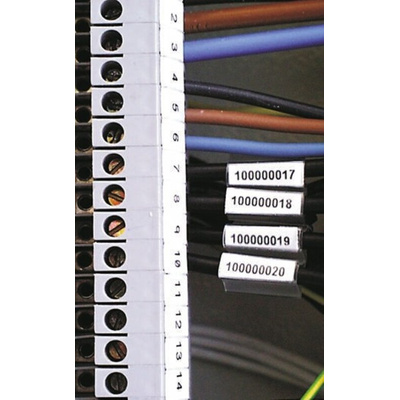 Brady Wire Marking Carrier for Wire Marking Inserts 30mm