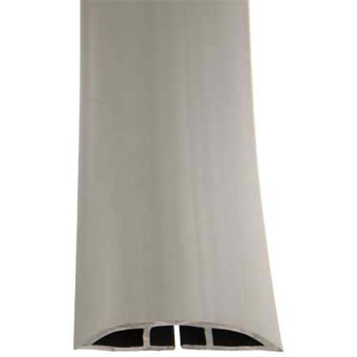 RS PRO 1.83m Grey Cable Cover in PVC, 22mm Inside dia.