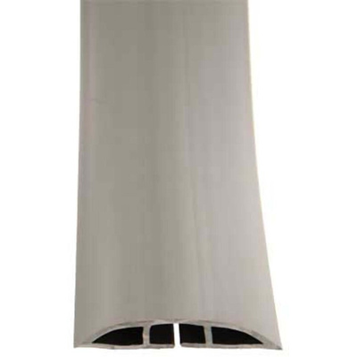 RS PRO 1m Grey Cable Cover in PVC, 19 x 10.9mm Inside dia.
