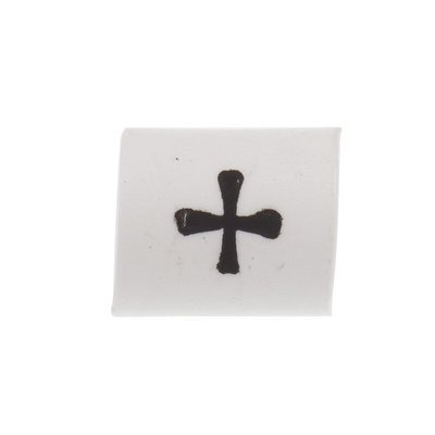 TE Connectivity Heat Shrink Cable Markers, White, Pre-printed "+", 1 → 3mm Cable