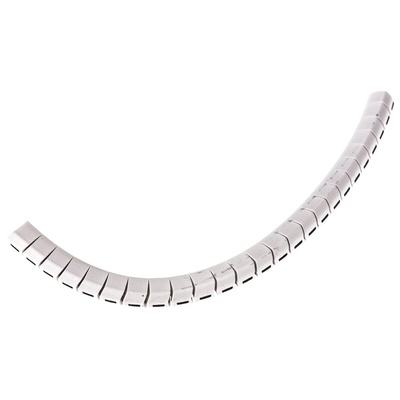HellermannTyton Helagrip Slide On Cable Markers, Black on White, 2 → 5mm Cable