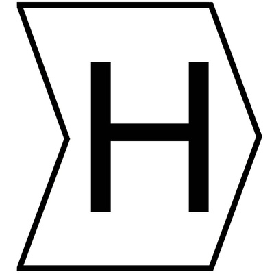 HellermannTyton Helagrip Cable Markers, Black on White, Pre-printed "H"