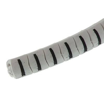 HellermannTyton Helagrip Cable Markers, Black on White