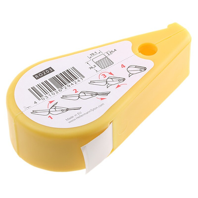 HellermannTyton RiteOn Self Laminating Cable Marker Kit, Clear, White, Pre-printed "0 → 9", 9.1 → 18.1mm
