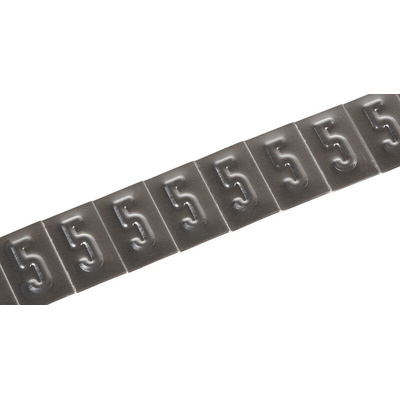 Lapp Fleximark Cable Tie Cable Marker Kit, Black, Pre-printed "0 → 9"