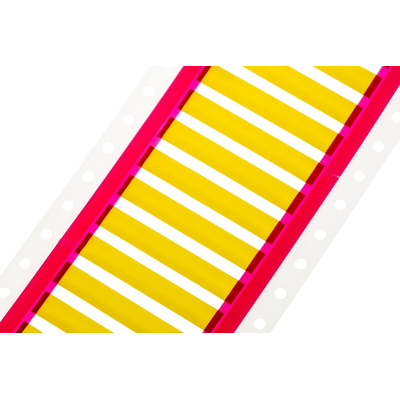 RS PRO Heat Shrink Cable Marker, Yellow, 1.8 → 4.1mm Cable