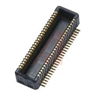 KYOCERA, 5846 0.4mm Pitch 70 Way 2 Row Right Angle PCB Header, Surface Mount, Screw, Solder Termination