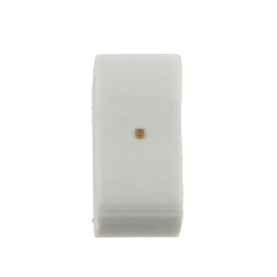 HellermannTyton HODS85 Slide On Cable Markers, Black on White, Pre-printed ".", 1.8 → 6.3mm Cable