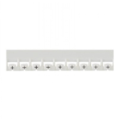 Legrand Clip On Cable Markers, Black on White, Pre-printed "."