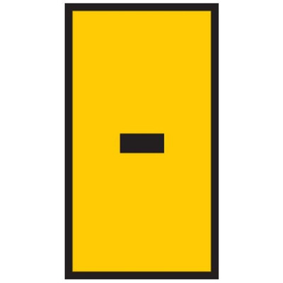 HellermannTyton WIC0 Cable Markers, Yellow, 2 → 2.8mm Cable