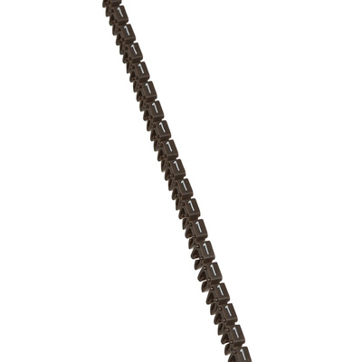 Legrand Cable Marker, Black on White, Pre-printed "1", 0.8 → 2.2mm Cable, for Closed-Ring Tracking System, Wiring