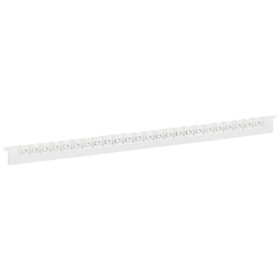 Legrand Cable Marker, Black on White, 0.8 → 2.2mm Cable, for Closed-Ring Tracking System, Wiring