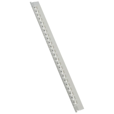 Legrand Cable Marker, Black on White, 0.8 → 2.2mm Cable, for Closed-Ring Tracking System, Wiring