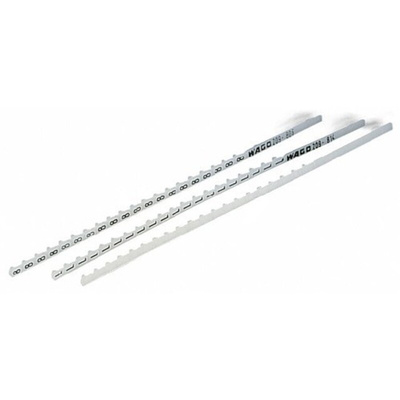 Wago 209 Snap On Cable Marker, White, Pre-printed "Plain or Blank", for Terminal Block