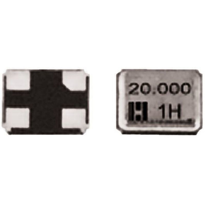 Hosonic 27MHz Crystal ±30ppm SMD 4-Pin 2.5 x 2 x 0.55mm