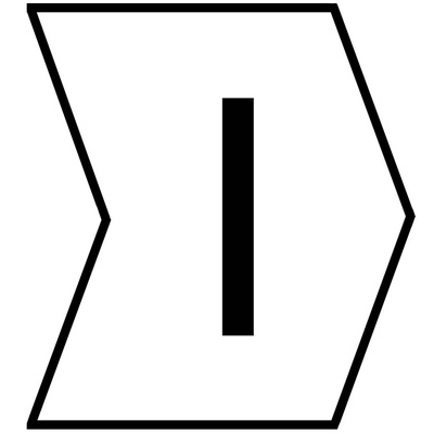 HellermannTyton HGDC Slide On Cable Markers, Black on White, Pre-printed "I", 1 → 3mm Cable