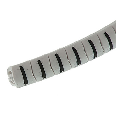 HellermannTyton HGDC Slide On Cable Markers, Black on White, Pre-printed "I", 1 → 3mm Cable