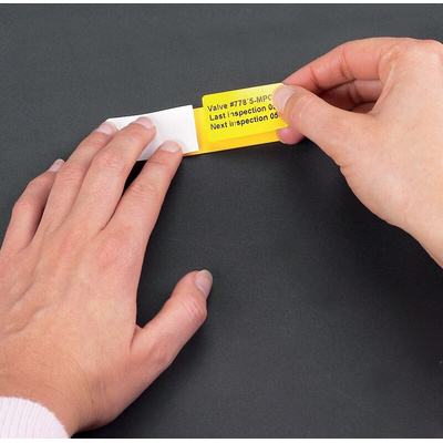 Brady Clip On Cable Markers, Yellow