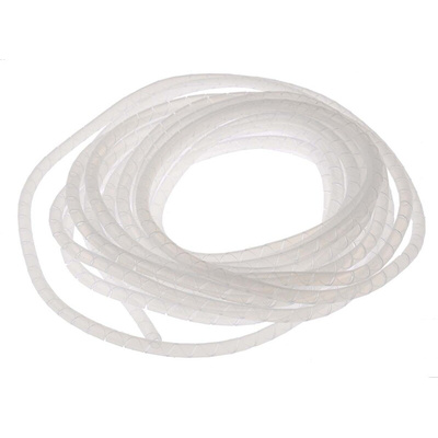 HellermannTyton Spiral Wrap, I.D 4mm, 20mm PTFE SBPTFE Series