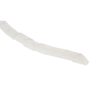 HellermannTyton Spiral Wrap, I.D 9mm, 100mm PTFE SBPTFE Series