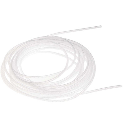 RS PRO Spiral Wrap, I.D 1.5mm 10mm Polyethylene