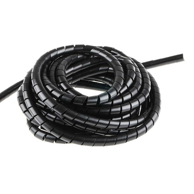 HellermannTyton Spiral Wrap, I.D 9mm, 100mm polyethylene (PE) SBPE Series