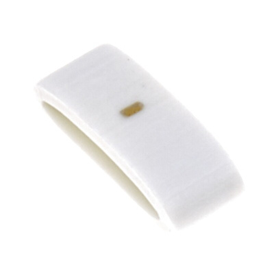 HellermannTyton HODS85 Slide On Cable Markers, Black on White, Pre-printed "-", 1.8 → 6.3mm Cable