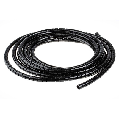 RS PRO Spiral Wrap, I.D 8mm, 10mm Nylon
