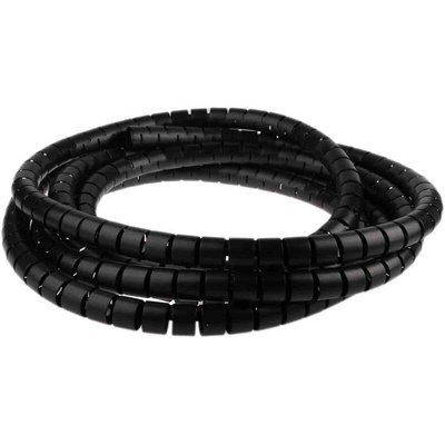 RS PRO Spiral Wrap, I.D 25mm, 25mm Nylon