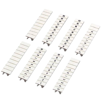 Schneider Electric Linergy TR Insert Cable Markers, White