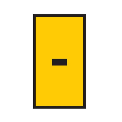 HellermannTyton WIC Snap On Clip On Cable Marker, Yellow, 4.3 → 5.3mm Cable