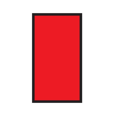 HellermannTyton WIC Snap On Clip On Cable Marker, Red, 4.3 → 5.3mm Cable