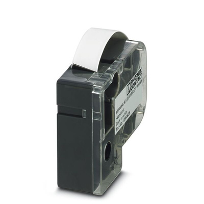 Phoenix Contact MM-WMS Heat Shrink Cable Marker, White, 4.8 → 9.5mm Cable, for THERMOMARK