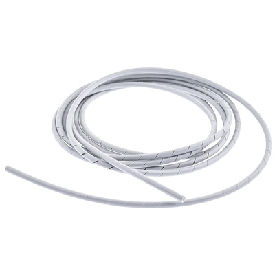 HellermannTyton Spiral Wrap, I.D 1.6mm, 12mm polyethylene (PE) 1NFP Series
