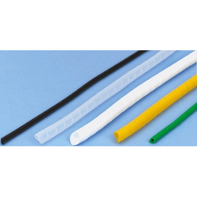 HellermannTyton Spiral Wrap, I.D 9.6mm, 19mm polyethylene (PE)