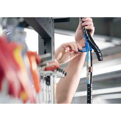 HellermannTyton Spiral Wrap, I.D 25mm, 27mm Polypropylene Helawrap Series
